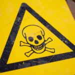 Danger Sign - black and yellow poison sign