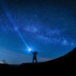 Replanting Guide - silhouette of man holding flashlight