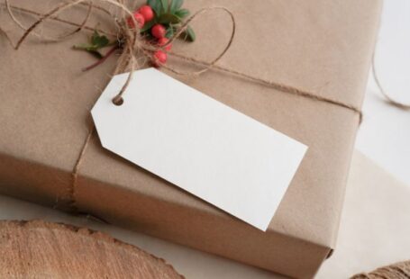Diy Guide - a present wrapped in brown paper and tied with twine