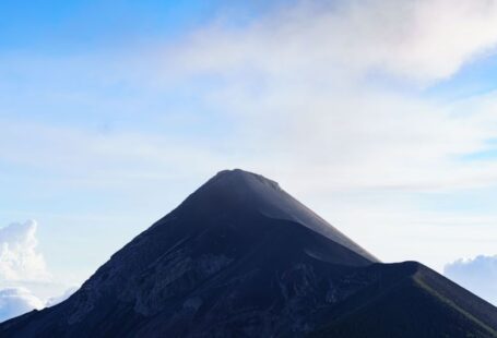 Biodiversity Trees - a large mountain with a very tall peak